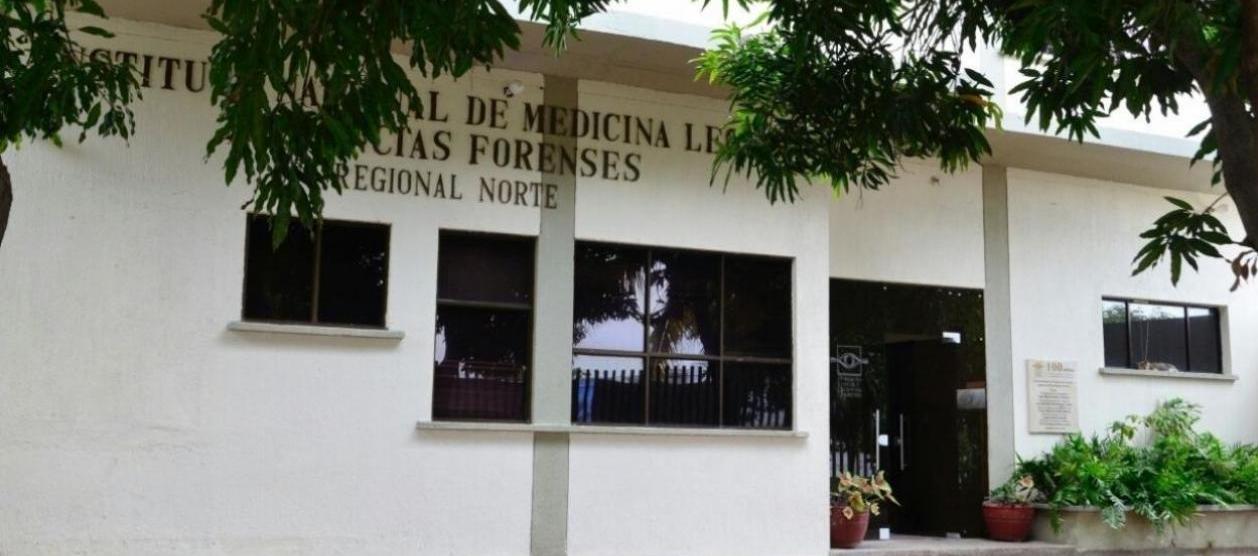 Fachada de Medicina Legal de Barranquilla.