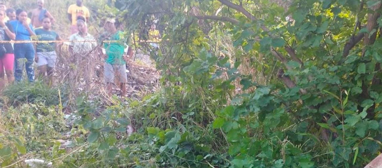 Lugar donde fue encontrado el cuerpo.