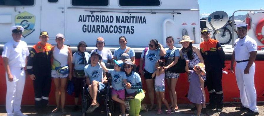 Niños, jóvenes y docentes de Yopal, Casanare, en la visita a Santa Marta