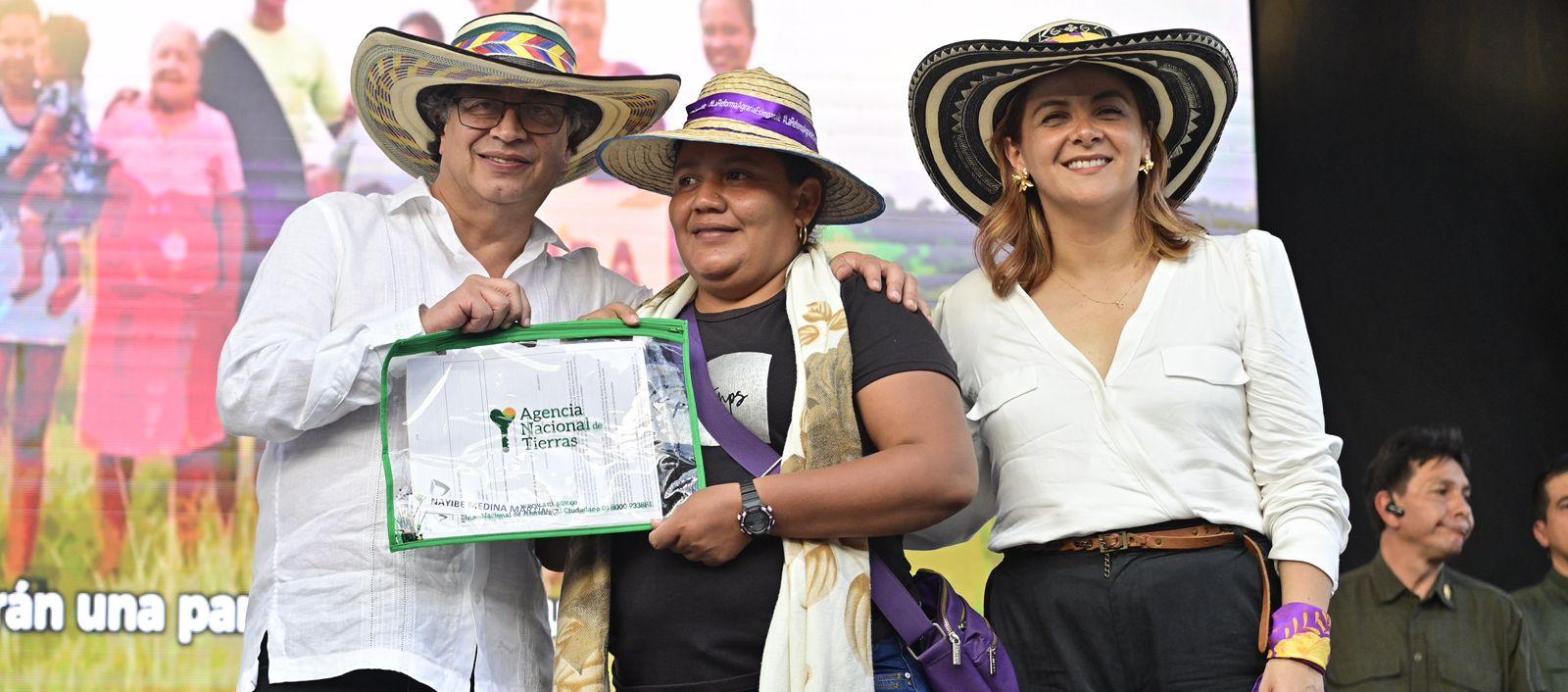 El Presidente Petro durante la Asamblea Popular Campesina en Sincelejo