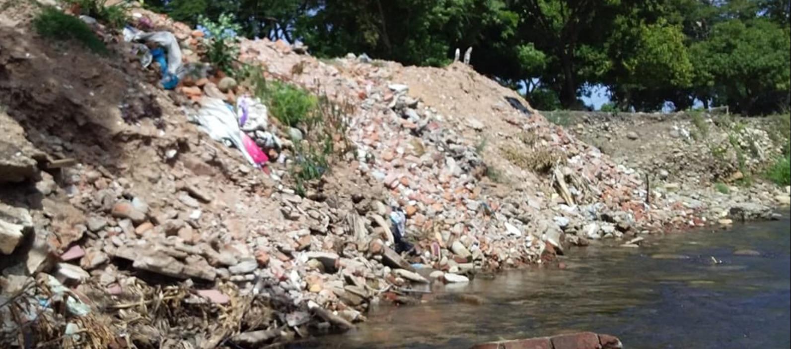 Imagen del río Guatapurí.