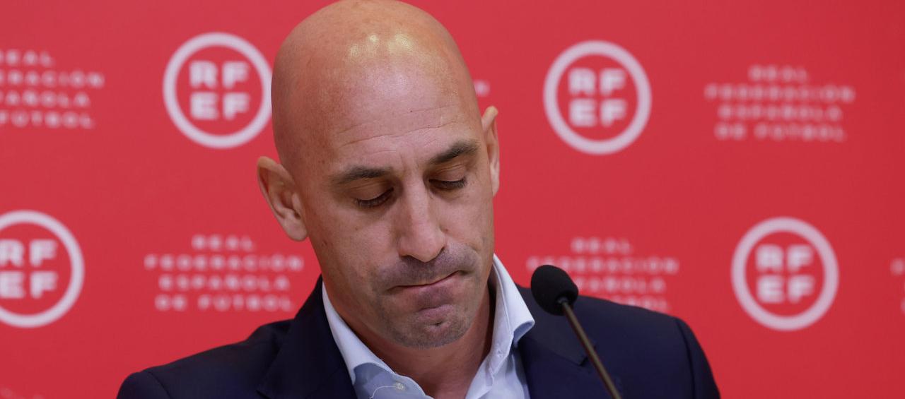 Luis Rubiales, presidente de la Real Federación Española de Fútbol.