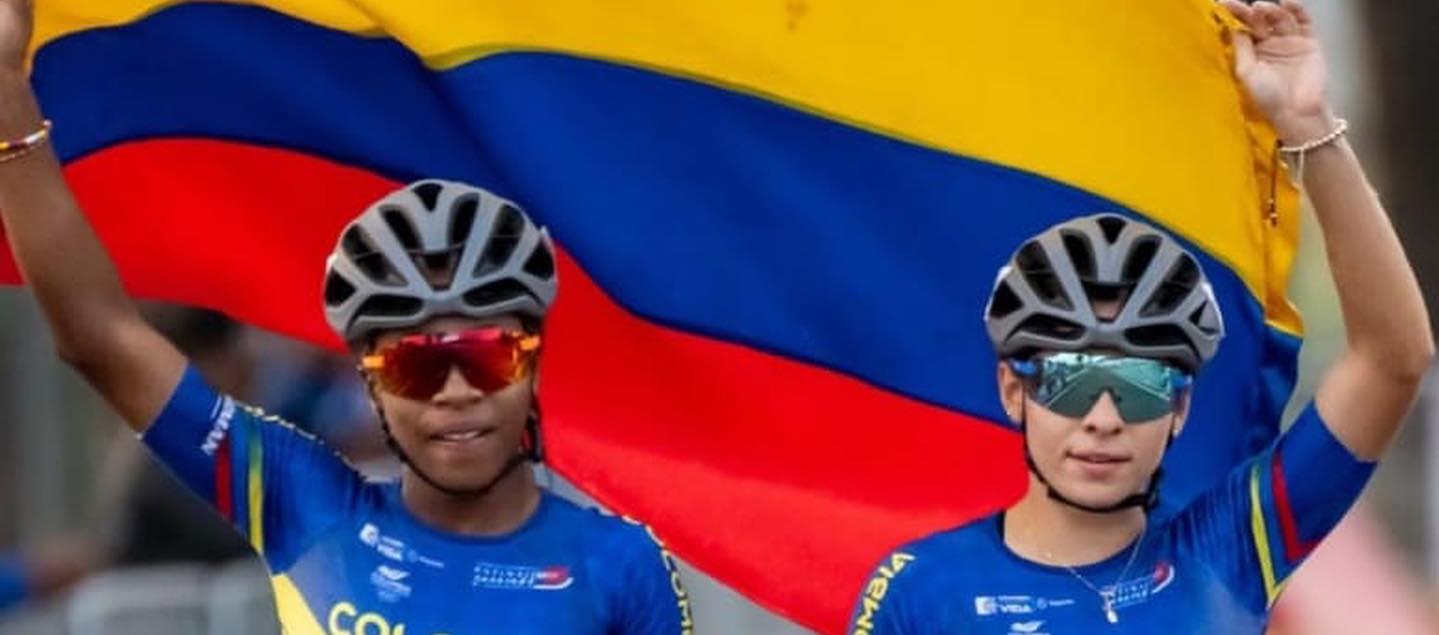 Nicoll Larrahondo y Kiara Vásquez, oro y bronce en one lap.  
