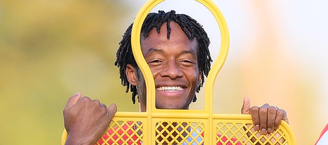 Juan Guillermo Cuadrado, jugador colombiano del Inter de Milán.