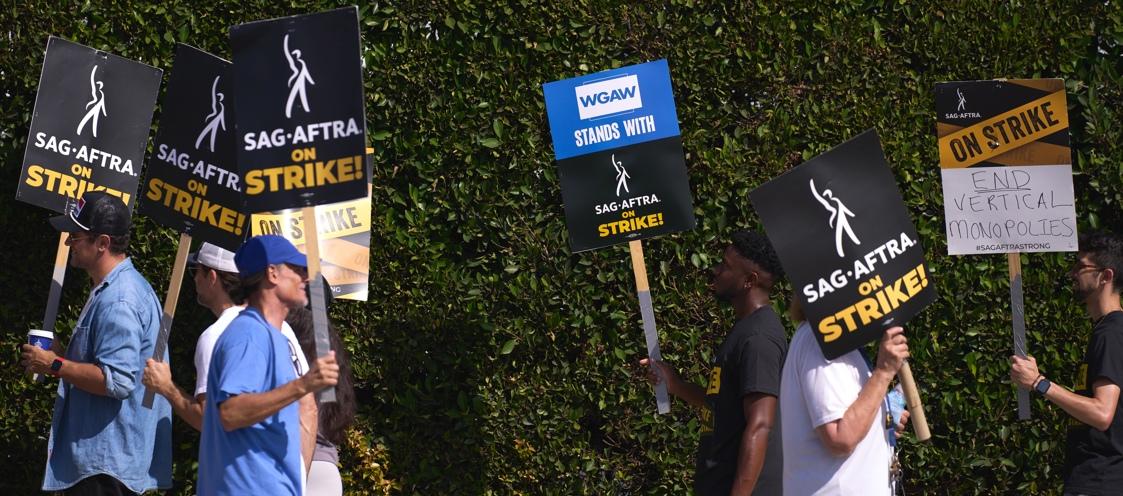 Imagen de una de las protestas.