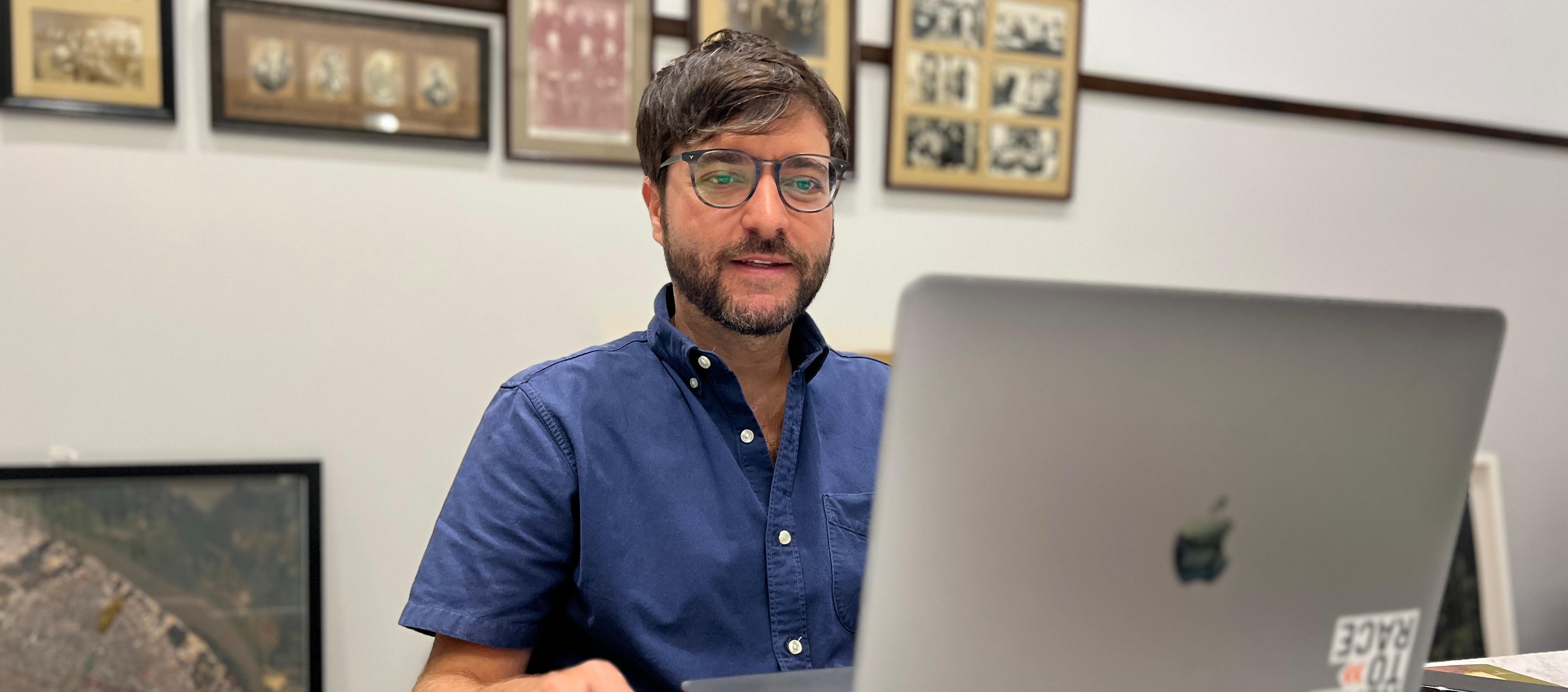 Alcalde Jaime Pumarejo durante su intervención.