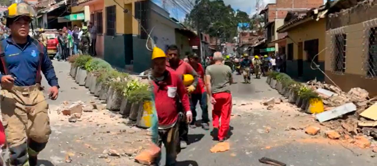 Explosión en una casa en Rionegro.