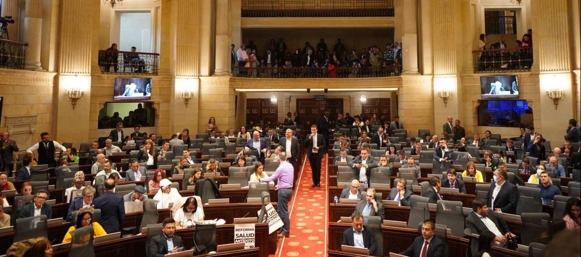 Plenaria de Cámara de Representantes.