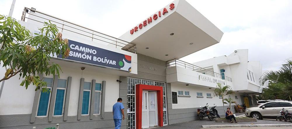 Camino Simón Bolívar, a donde fue llevado el hombre baleado en el barrio El Ferry. 