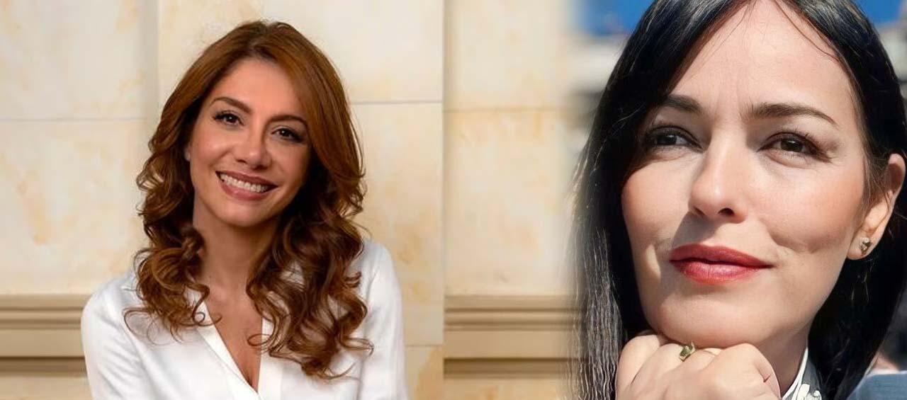 Catherine Juvinao y Angélica Monsalve.