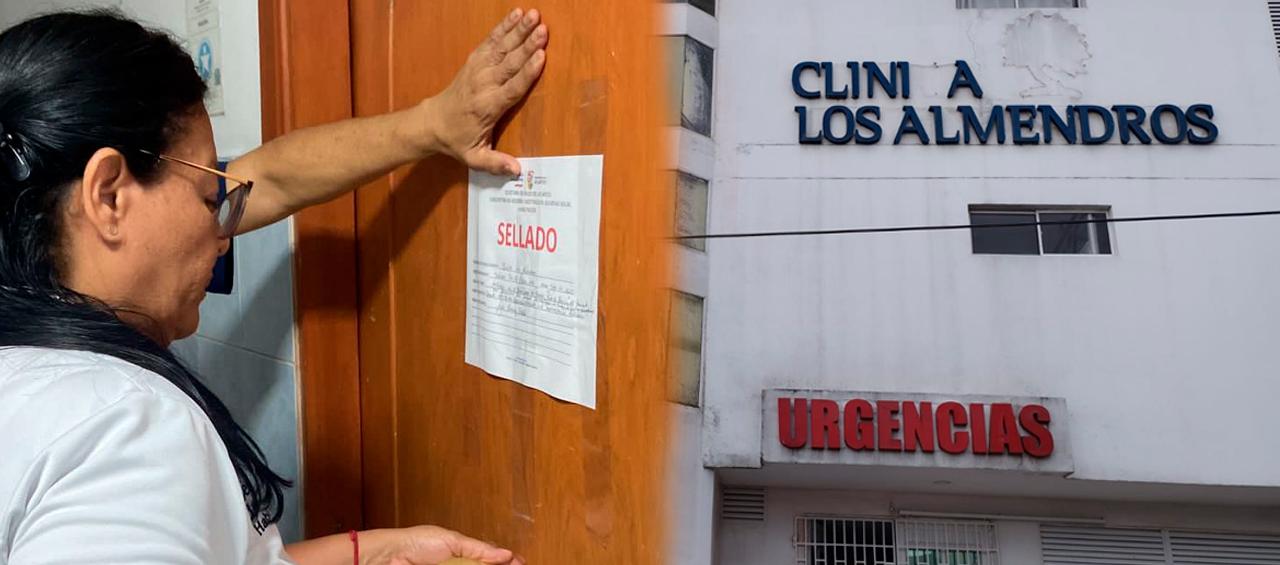 Unidad pediátrica de la Clínica Los Almendros cerrada
