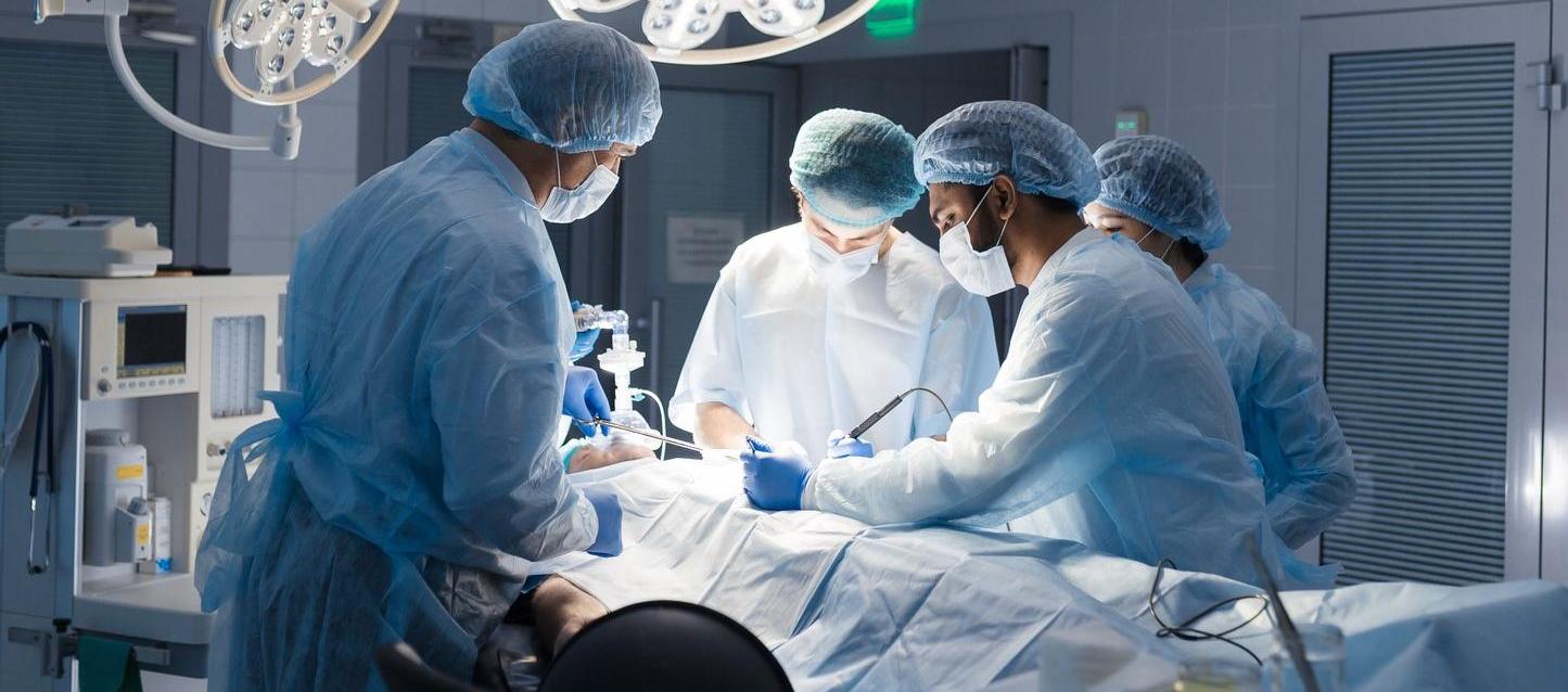 Una cirugía oncológica. 