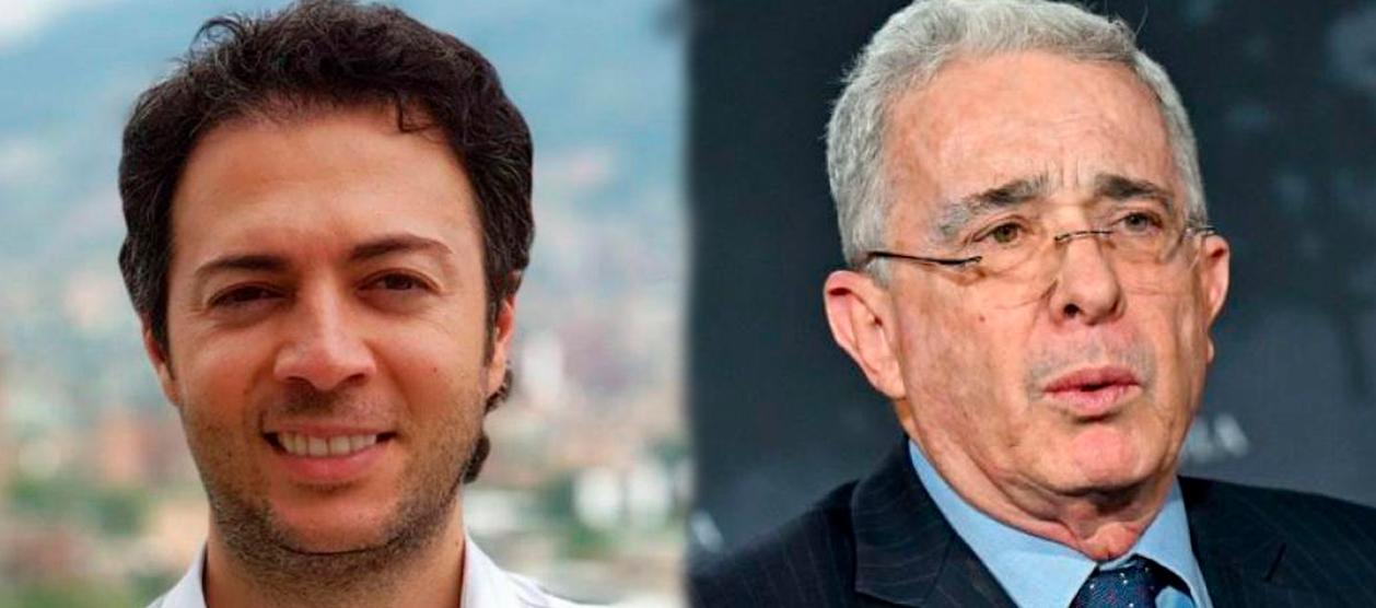 Daniel Quintero y Álvaro Uribe Vélez