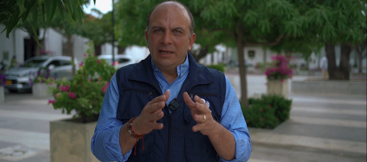 El Defensor del Pueblo, Carlos Camargo.