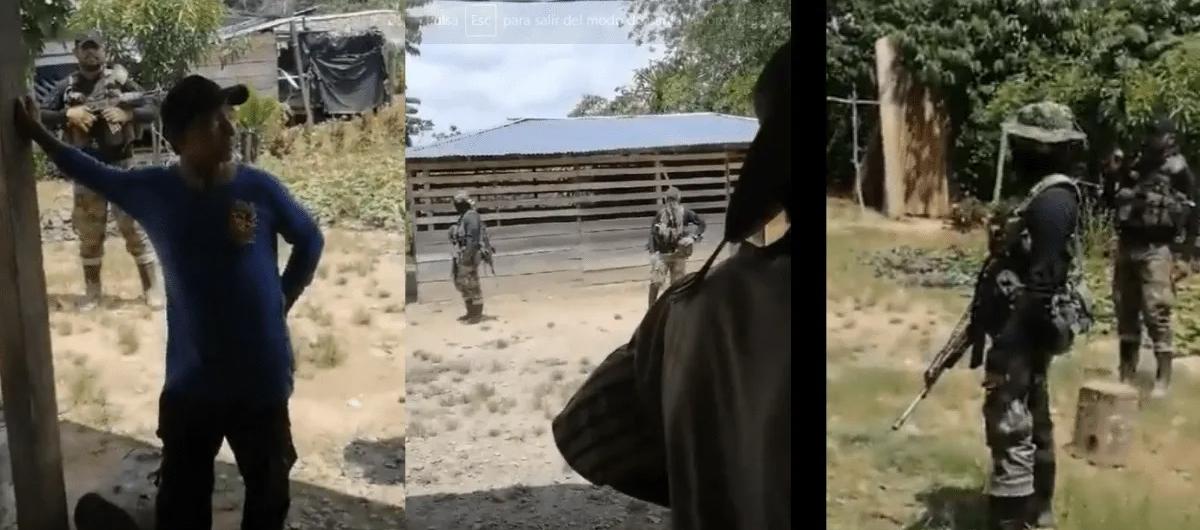 Las escenas del problema en Tierralta.