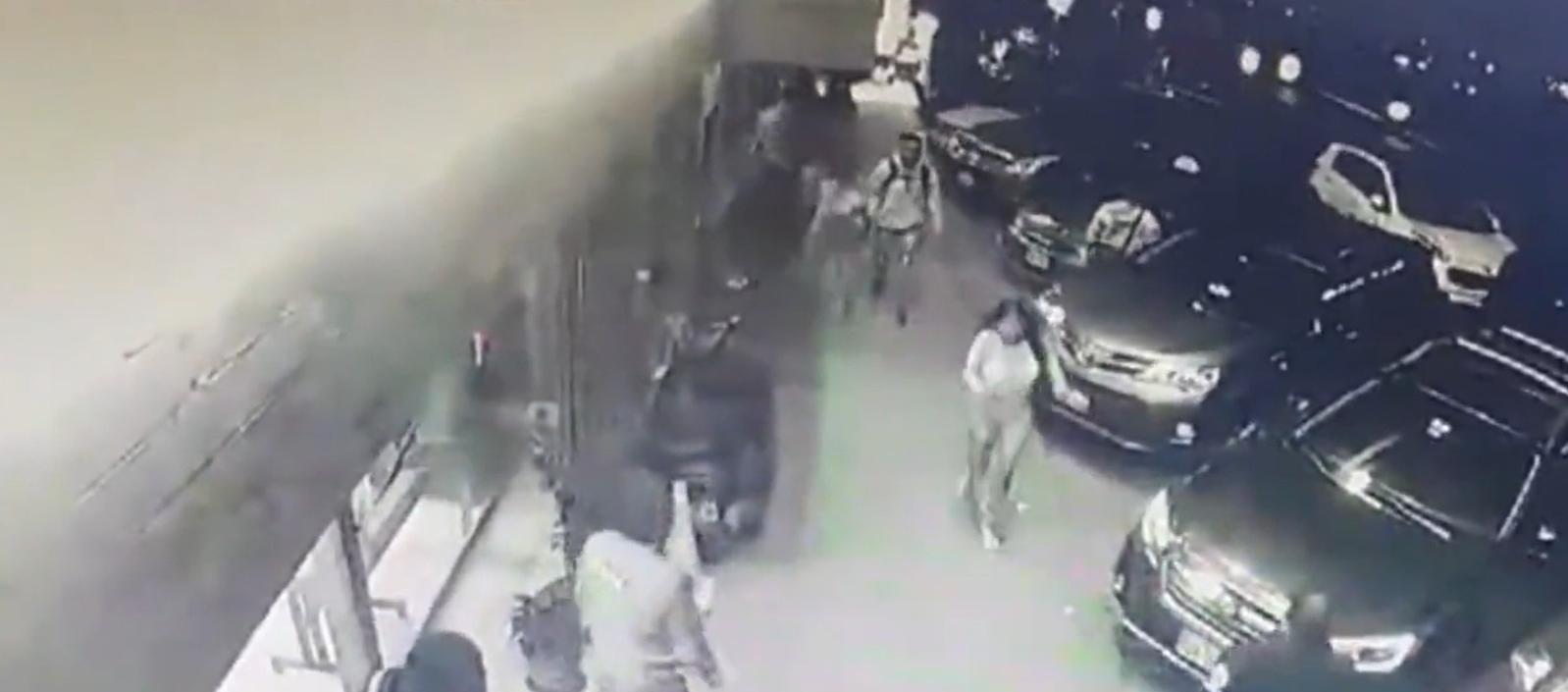 Imagen de la explosión.