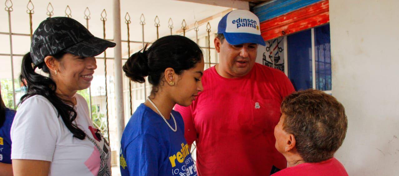 Edinson Palma, candidato a la Alcaldía de Baranoa.