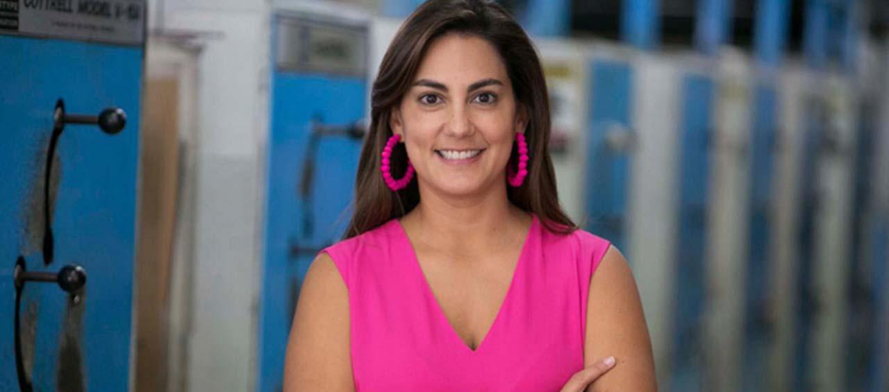 Estefanía Colmenares, directora del diario La Opinión de Cúcuta.