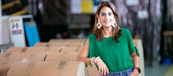 Estefanía Colmenares, directora del diario La Opinión.