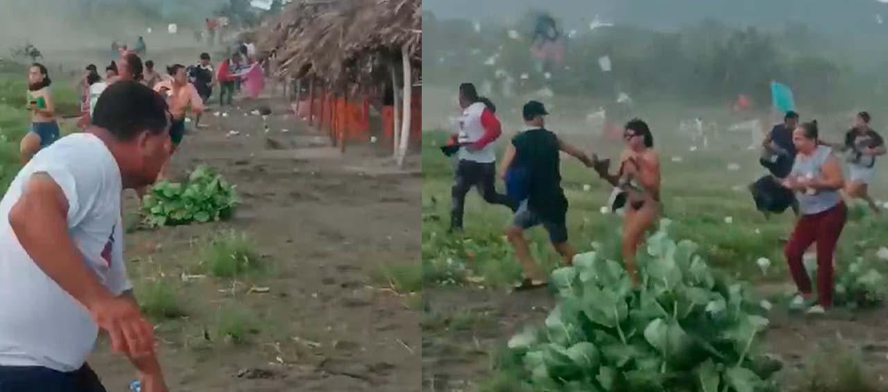  Vendaval en playas de Puerto Velero