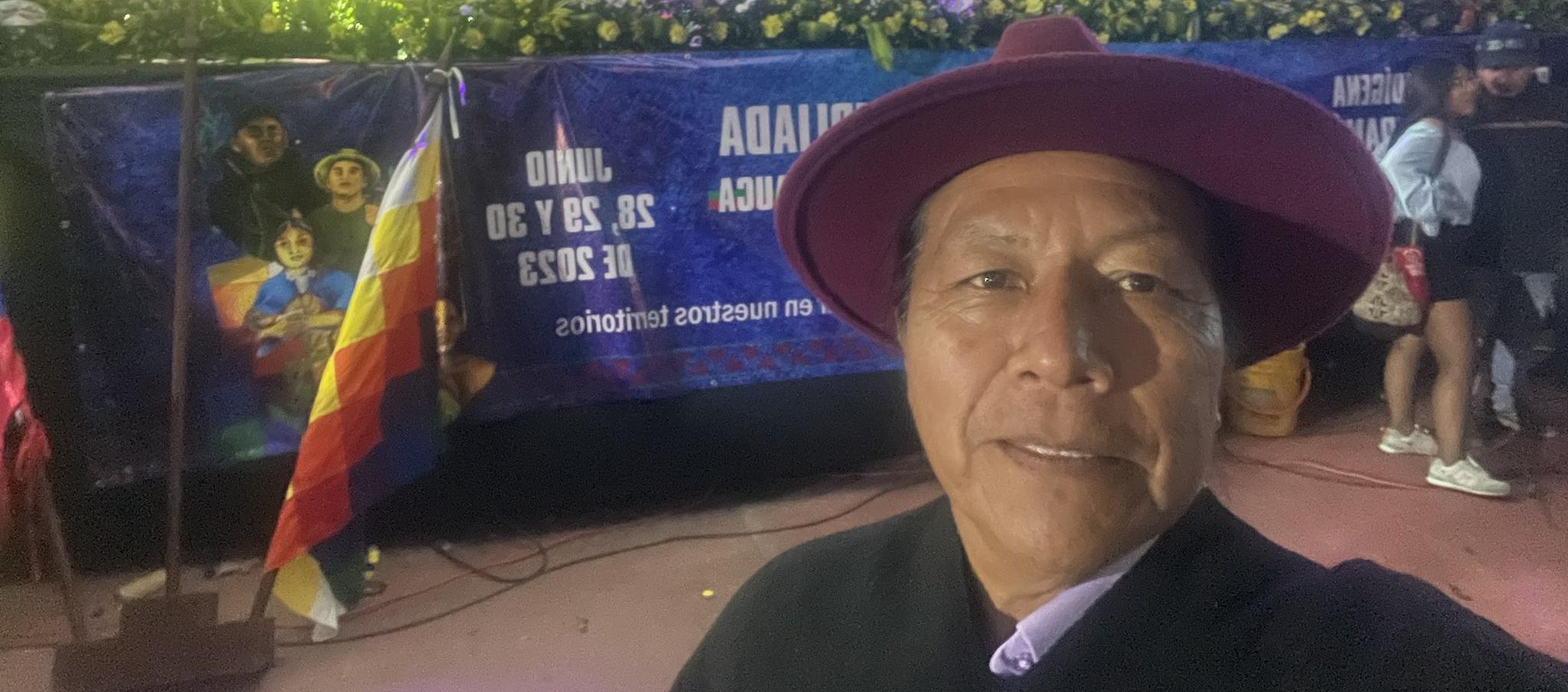 Feliciano Valencia, exsenador indígena.