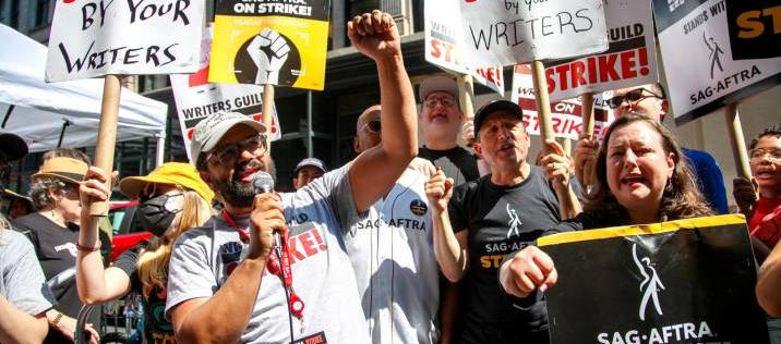 Huelga en Hollywood. 