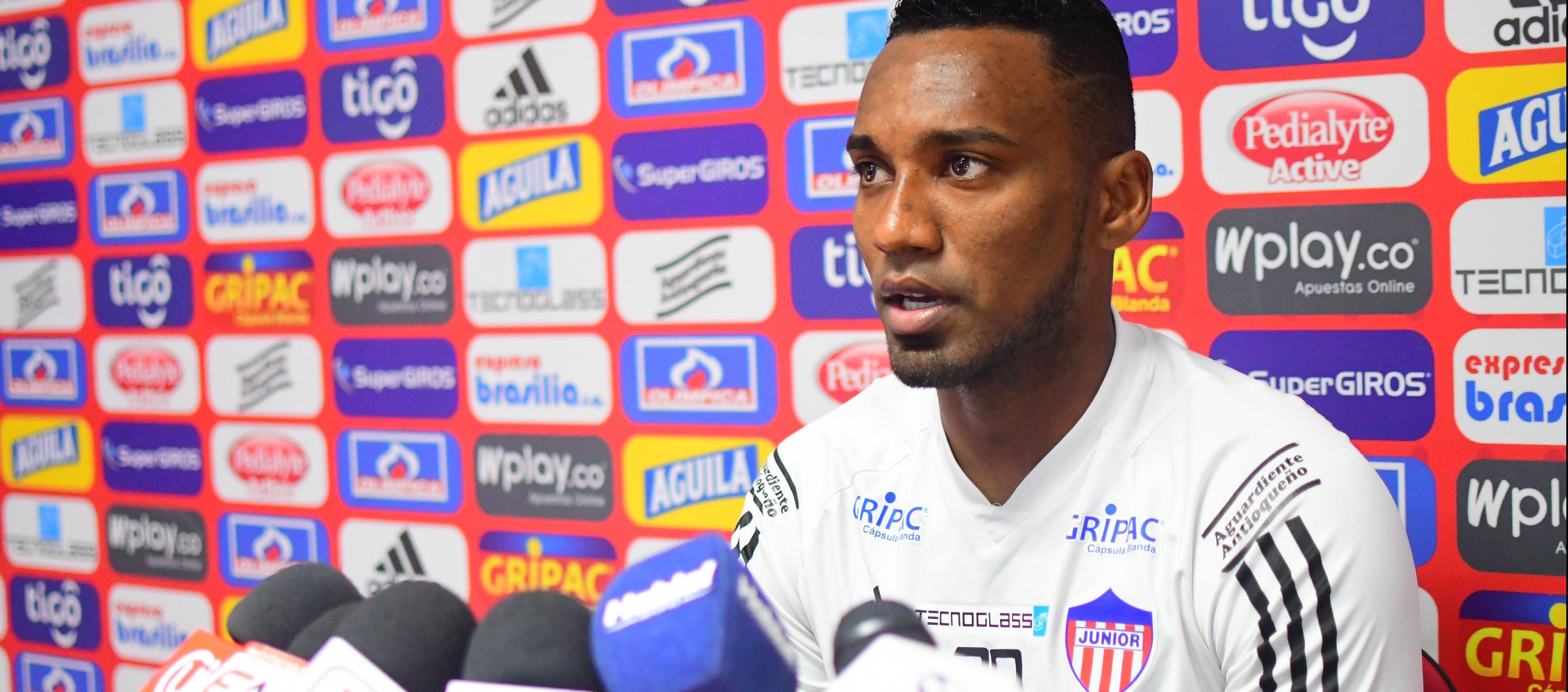 Jefersson Martínez disputó 10 partidos con Junior en el semestre anterior. 