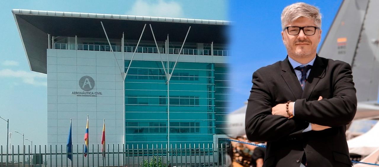 Exdirector de la Aeronáutica Civil, Juan Carlos Salazar Gómez. 