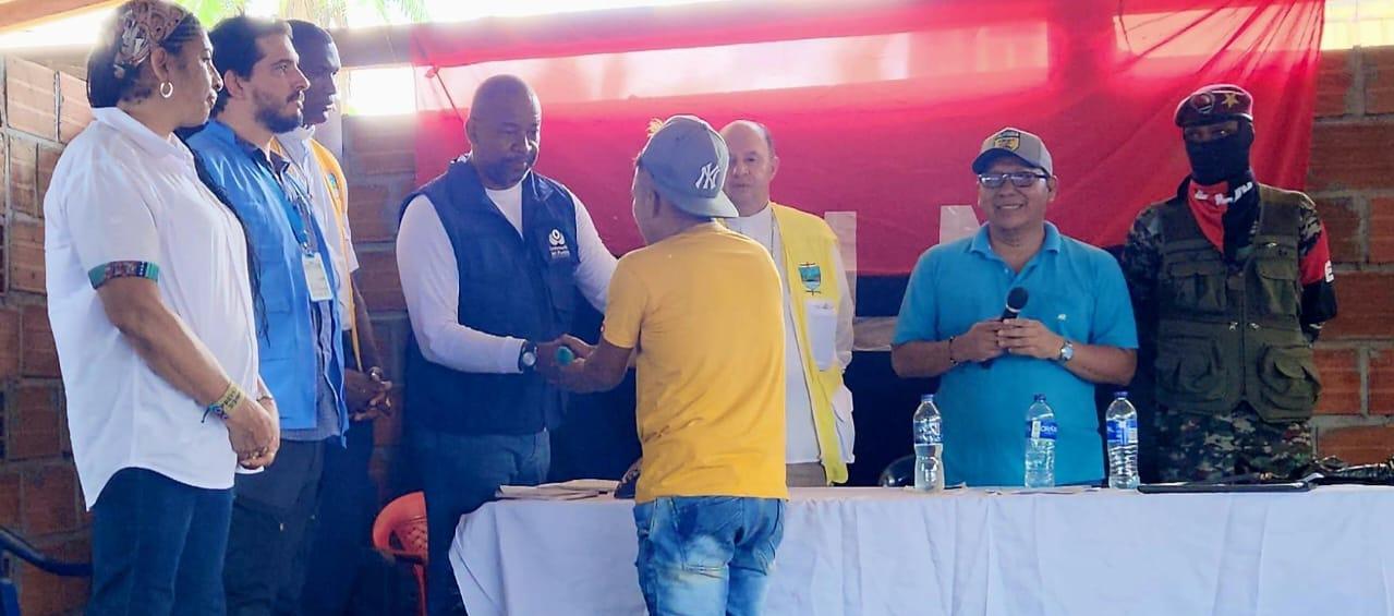 Momento de la liberación.