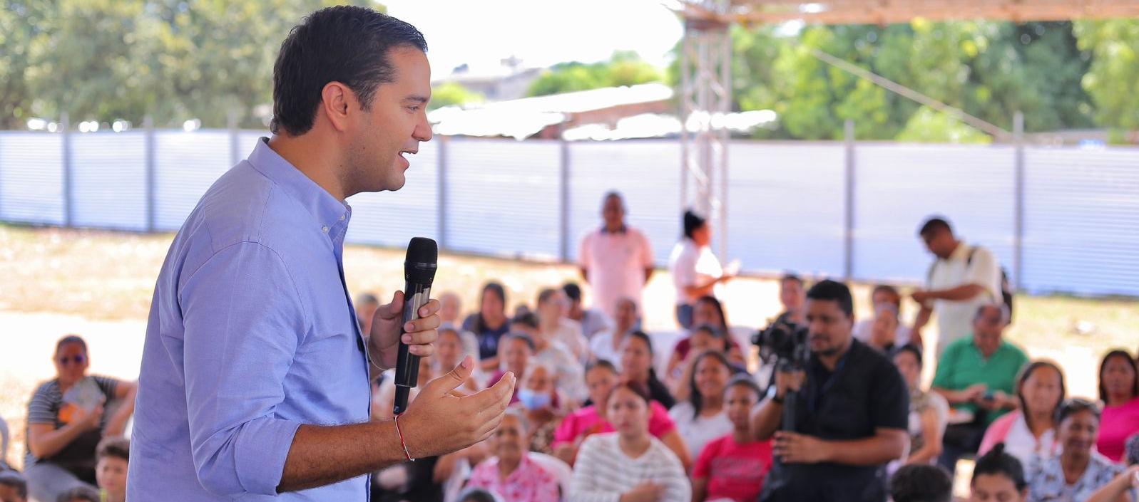 El Alcalde de Valledupar, Mello Castro.