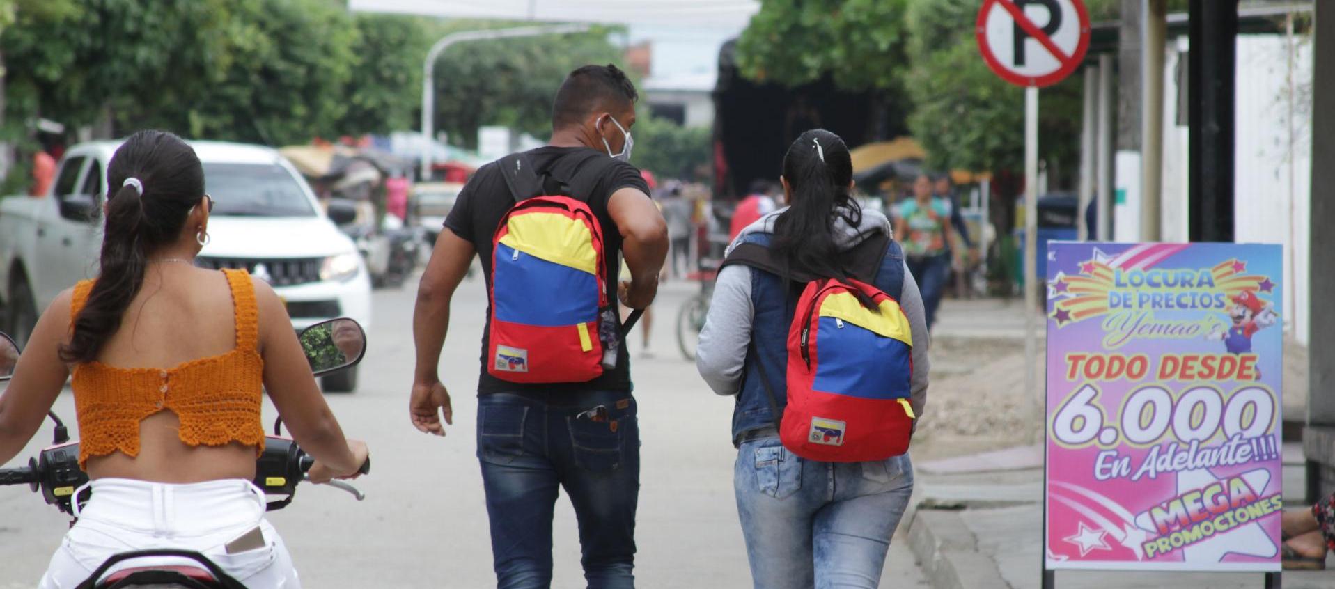 Migrantes venezolanos