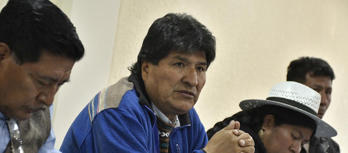 El expresidente de Bolivia, Evo Morales.