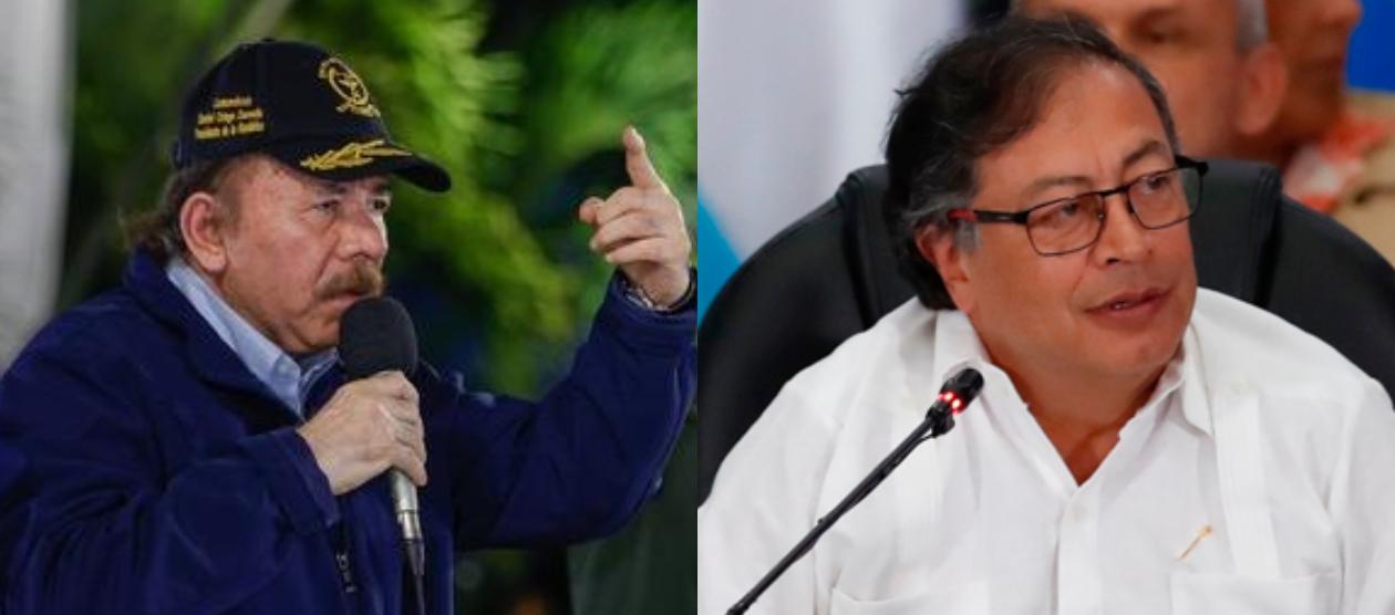 Daniel Ortega y Gustavo Petro.
