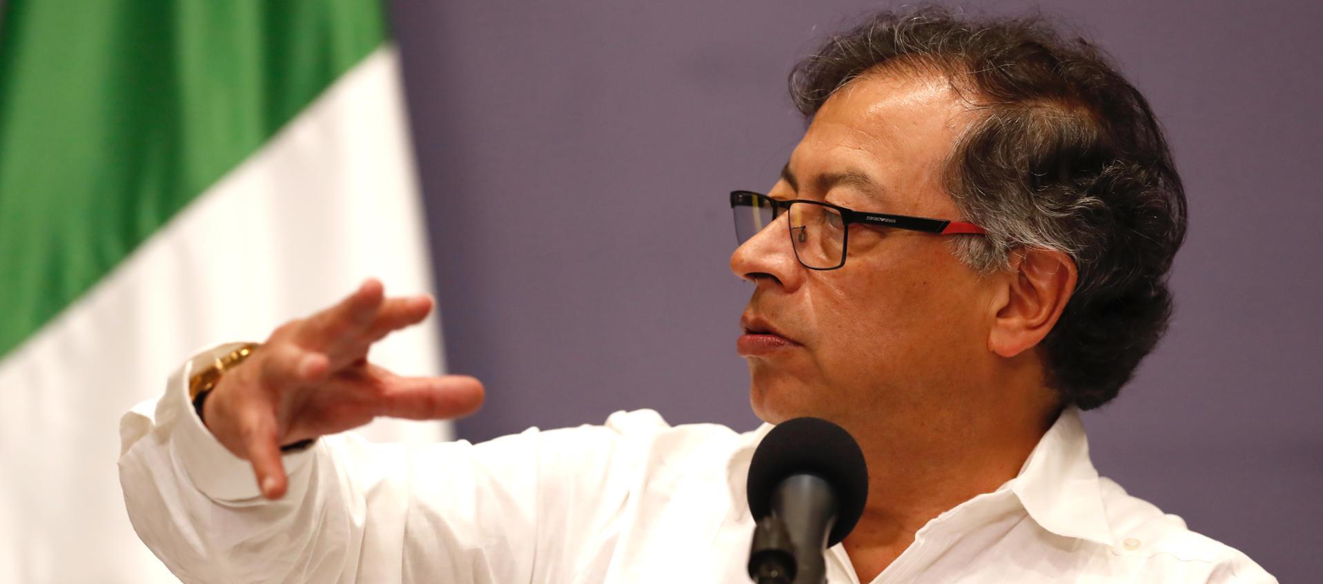 Presidente de Colombia, Gustavo Petro.