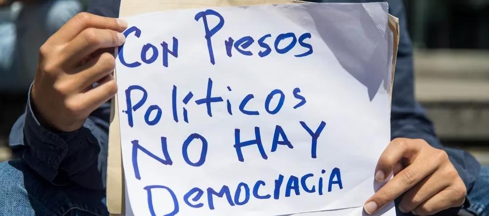 Presos políticos en Venezuela.