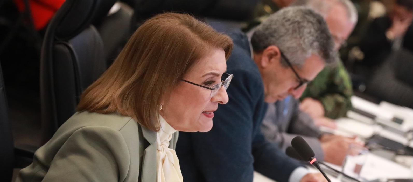 La Procuradora Margarita Cabello Blanco.