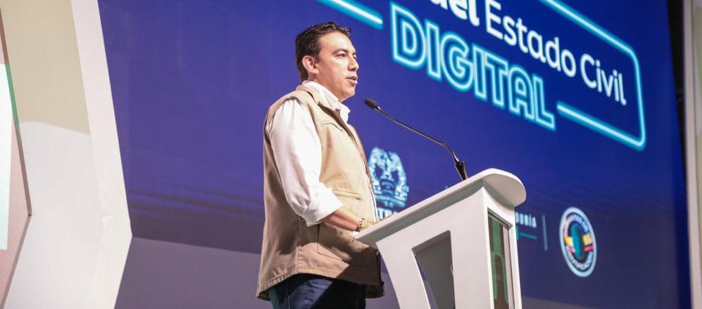 Alexander Vega Rocha, Registrador Nacional, presentó en Barranquilla la nueva plataforma.