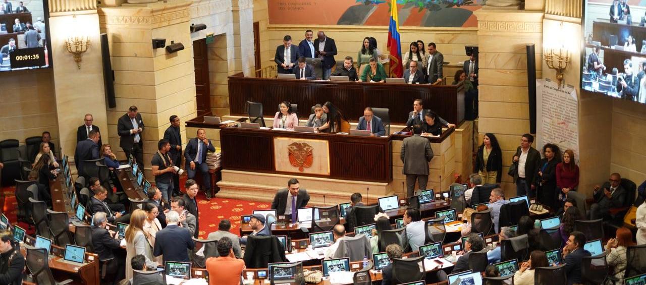 Sesión plenaria de la Cámara