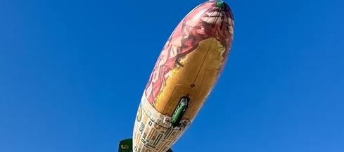 Dirigible de Subway.