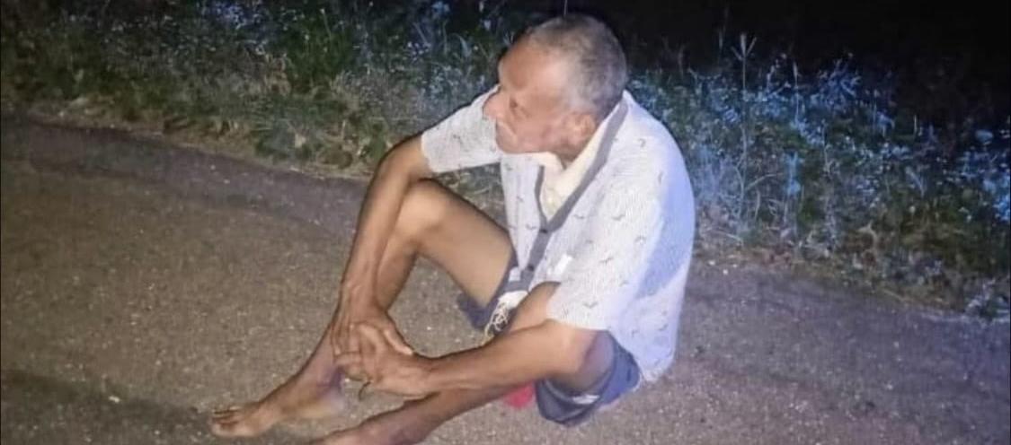 Trimalsio Toro Gutiérrez en la vía a La Loma, Cesar.