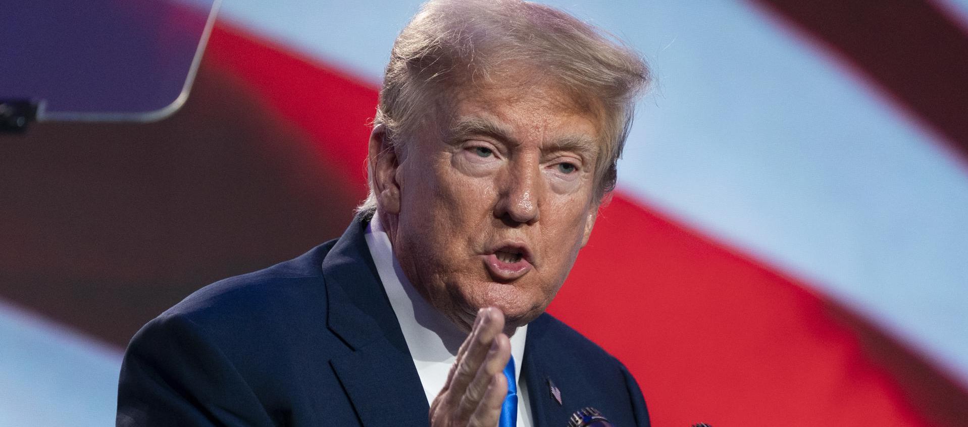 Donald Trump, ex Presidente de los Estados Unidos.