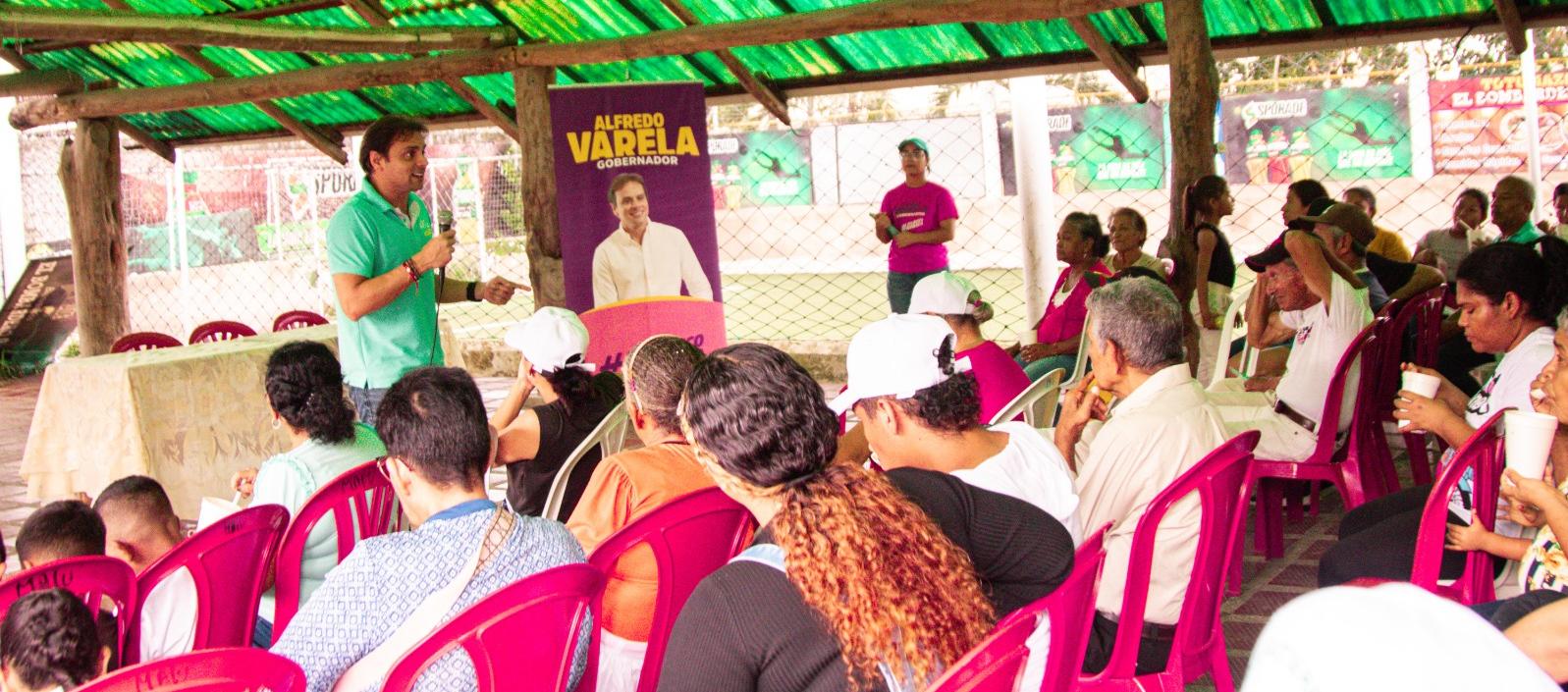 El candidato a la Gobernación del Atlántico, Alfredo Varela.