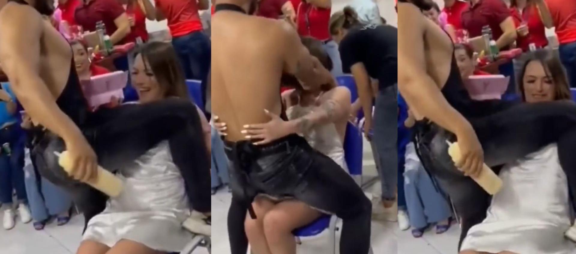 Jueza durante el show.