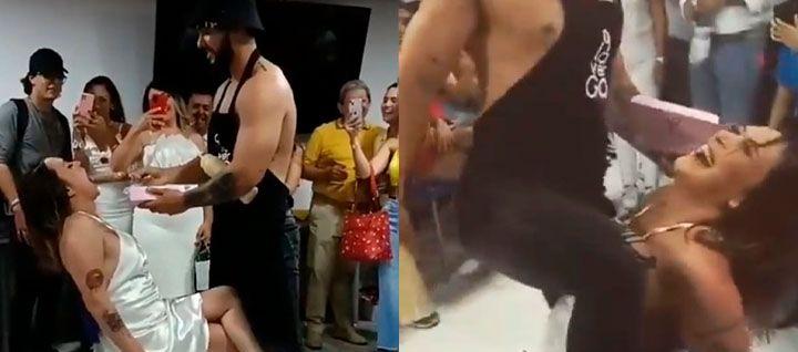 Vivian Polanía en el show.