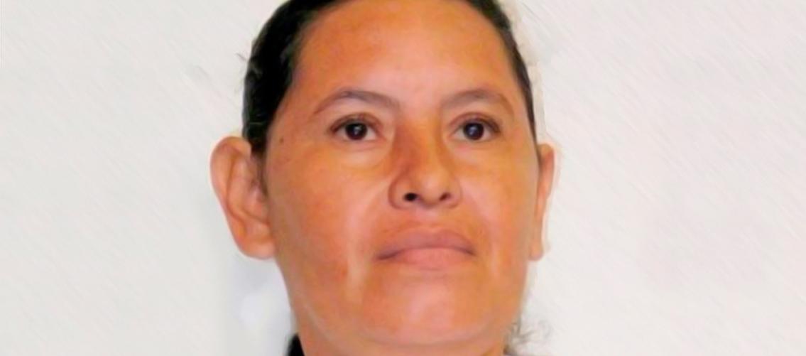 Yolanda Izquierdo, reclamante de tierras en el sur de Córdoba