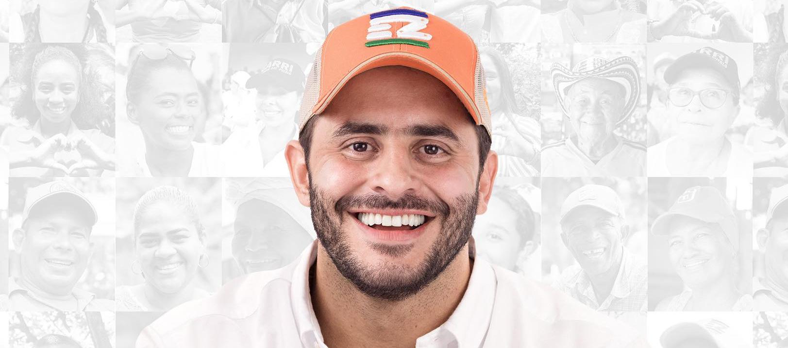 El candidato Erasmo Zuleta.