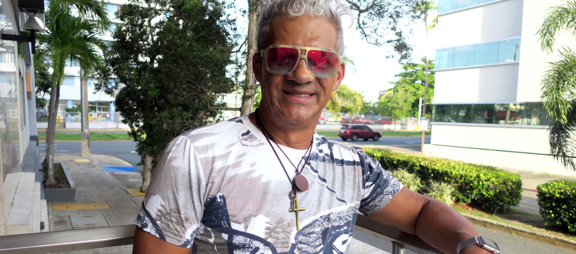 El salsero puertorriqueño Anthony Colón en entrevista para la EFE