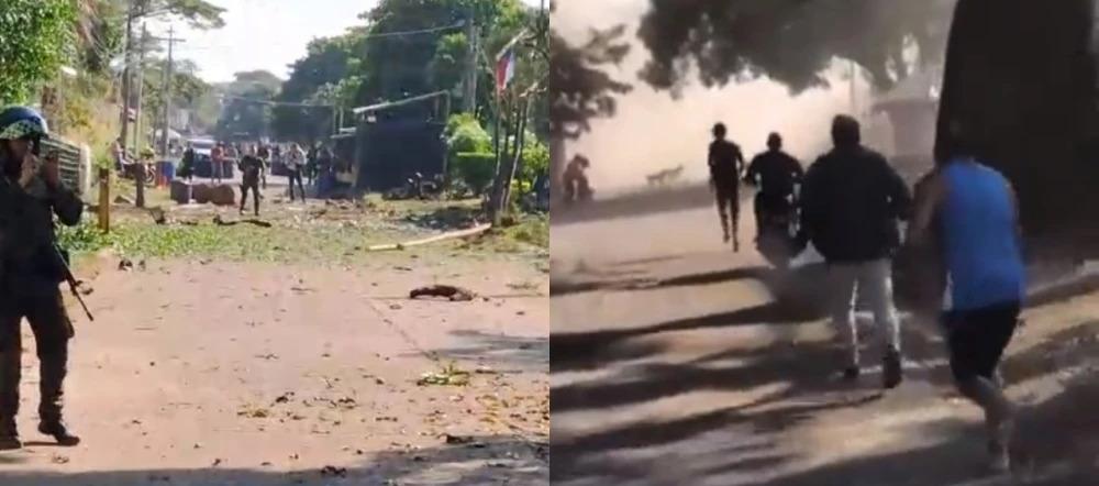 Imágenes del atentado.