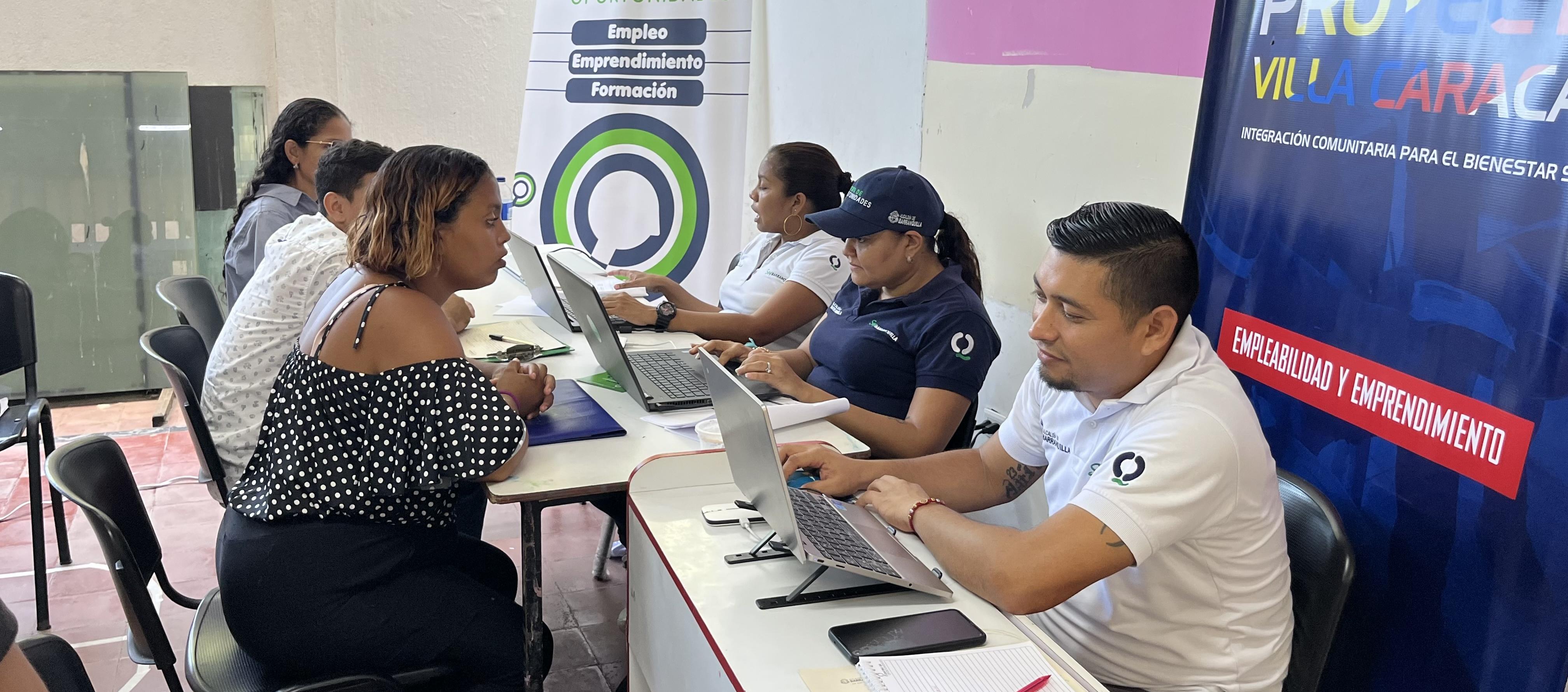 Jornada del Centro de Oportunidades en Villa Caracas, Barranquilla
