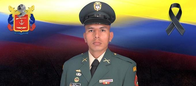 El cabo Andrés Mauricio Motta